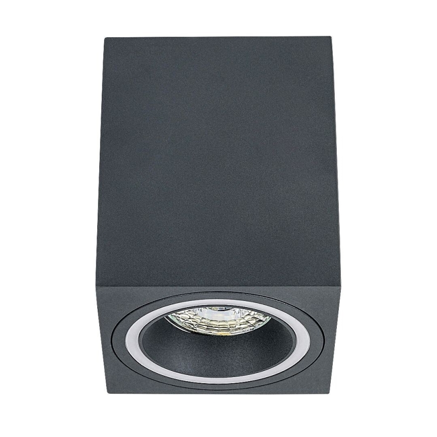 Rabalux - Точковий світильник 1xGU10/25W/230V квадратний антрацит