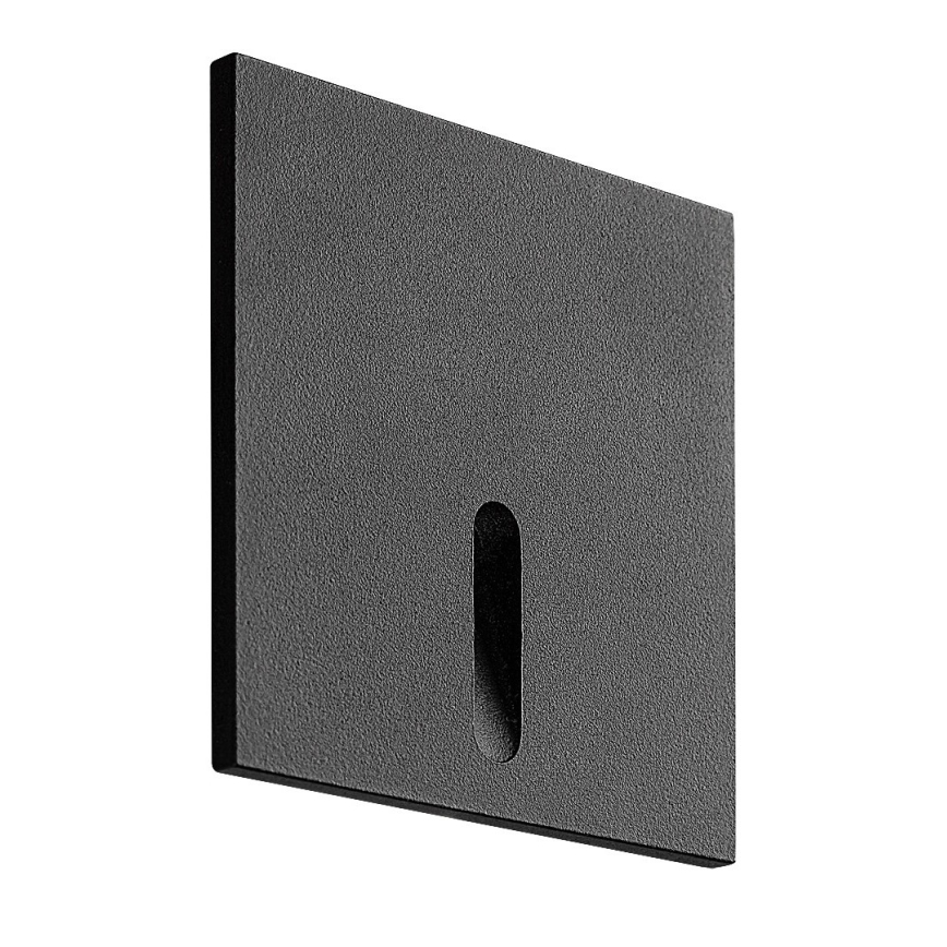 Rabalux - Світлодіодний світильник для сходів LED/3W/230V 3000K чорний