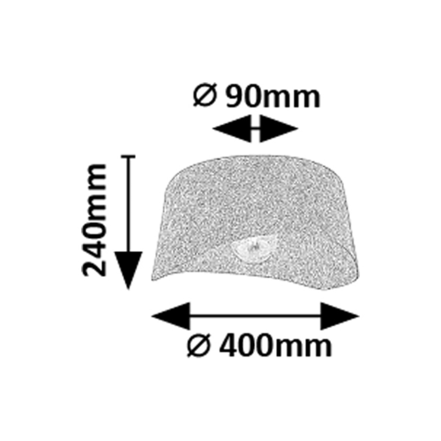 Rabalux - Потолочный светильник 1xE27/10W/230V, диаметр 40 см