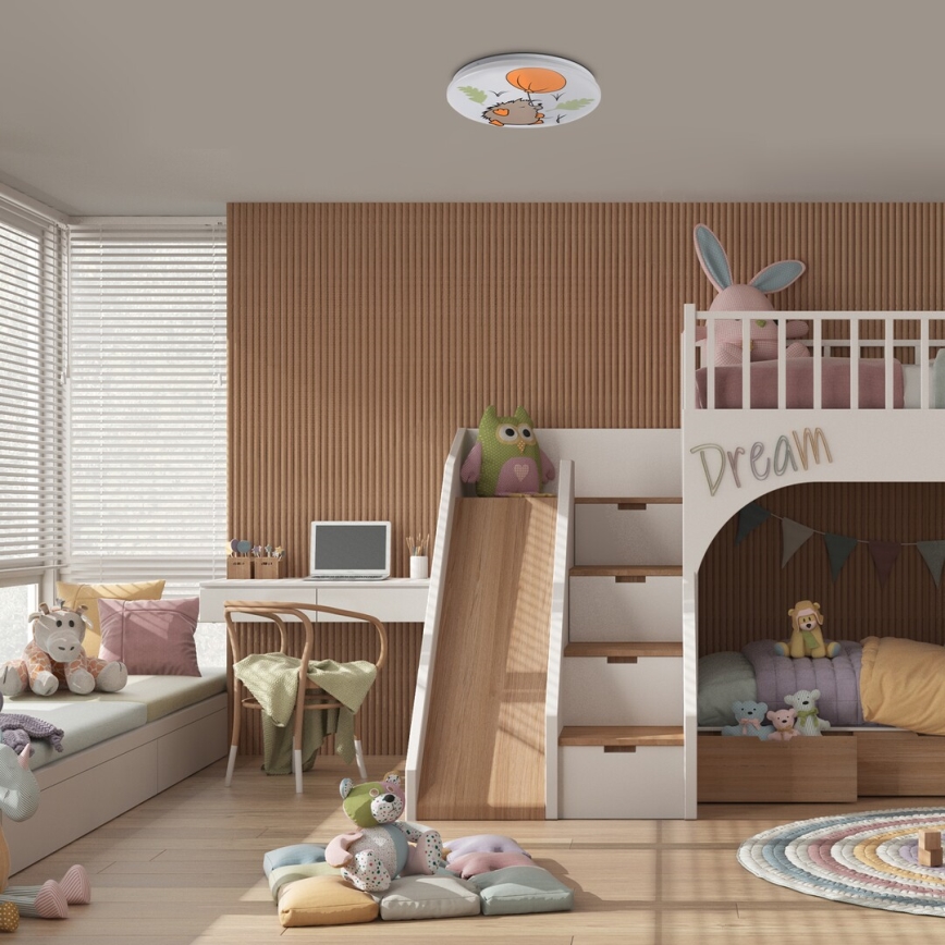 Rabalux - LED дитячий стельний світильник LED/24 Вт/230 В 3000 К діам. 37,5 см