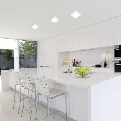 Rabalux - Стельовий LED світильник LED/24W/230V 4000K 22x22 см білий