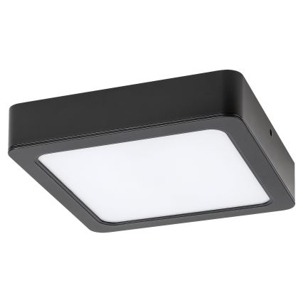 Rabalux - Стельовий LED світильник LED/15W/230V 4000K 16x16 см чорний