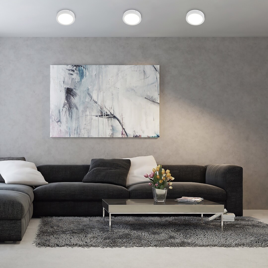 Rabalux - Стельовий LED світильник LED/15W/230V 3000K діаметр 16 см білий