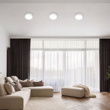 Rabalux - Стельовий LED світильник LED/24W/230V 3000K діаметр 22 см білий