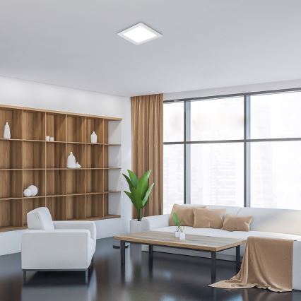 Rabalux - Світлодіодний вбудований світильник LED/18W/230V 22x22 см білий