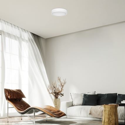 Rabalux - Стельовий LED світильник LED/22W/230V 3000/4000/6000K діаметр 21 см білий