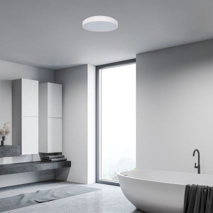 Rabalux - Светодиодный потолочный светильник для ванной комнаты LED/18W/230V IP44 4000K диаметр 25 см белый