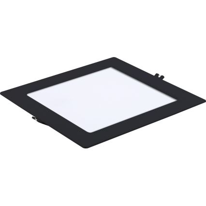 Rabalux - Світлодіодний вбудований світильник LED/18W/230V 22x22 см чорний