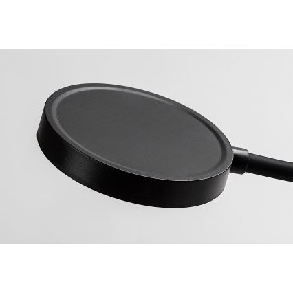 Rabalux - LED диммируемый настенный светильник LED/4 Вт/230 В с USB-портом для розетки черный