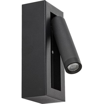 Rabalux - Светодиодный настенный точечный светильник LED/4W/230V черный