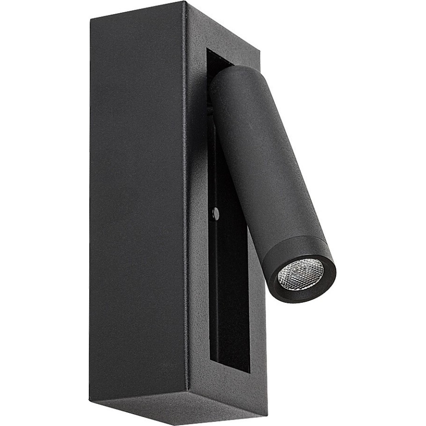 Rabalux - Светодиодный настенный точечный светильник LED/4W/230V черный