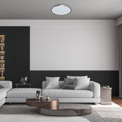 Rabalux  - Стельовий LED світильник LED/40W/230V діаметр 56 см чорний