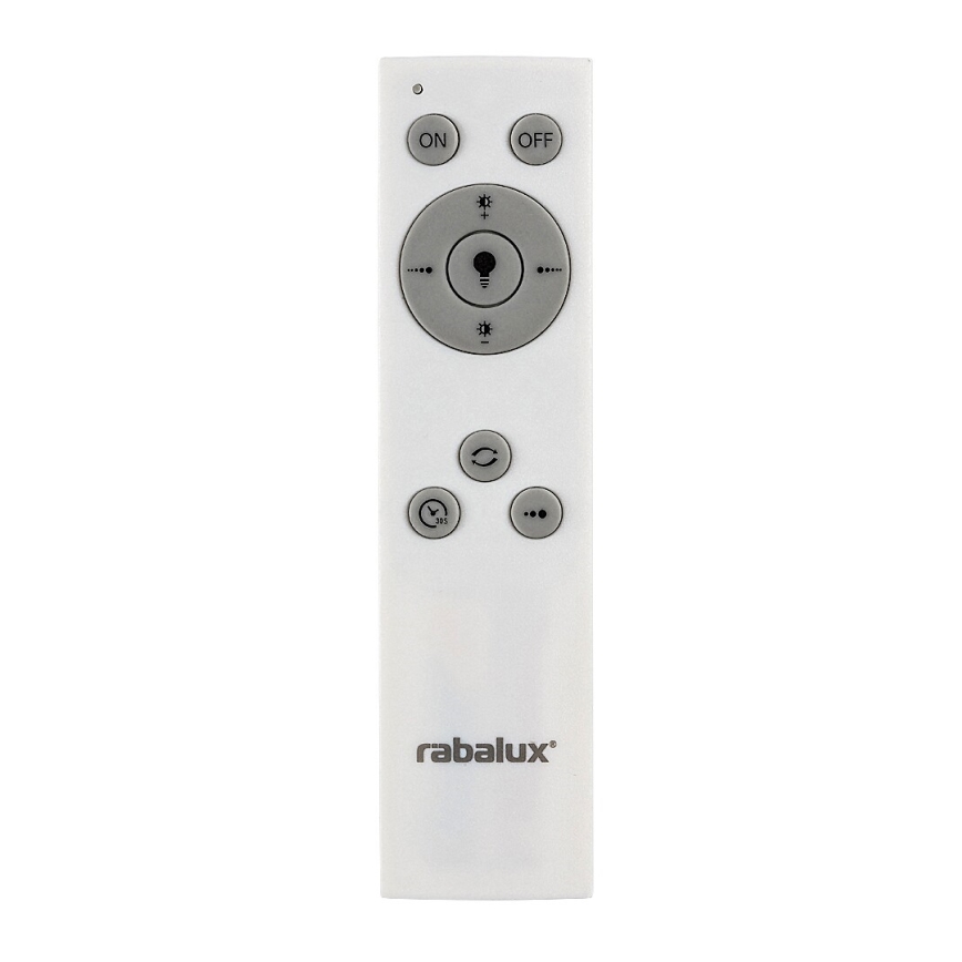 Rabalux - Светодиодный потолочный светильник с регулированием яркости LED/48W/230V 3000-6500K + дистанционное управление