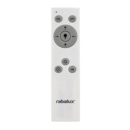 Rabalux - Светодиодный потолочный светильник с регулированием яркости LED/24W/230V 3000-6500K + дистанционное управление