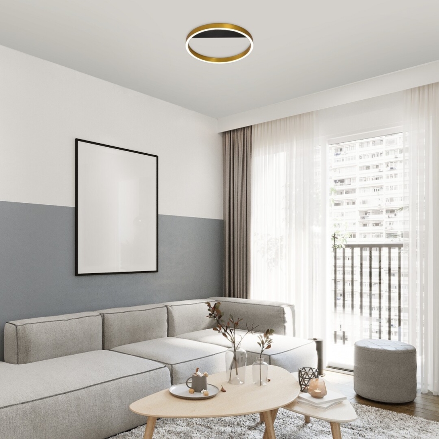 Rabalux - Стельовий LED світильник LED/20W/230V золотий