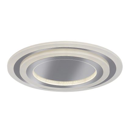 Rabalux - Світлодіодний стельовий світильник з регулюванням яскравості LED/56W/230V 3000/4000/6000K матовий хром + пульт дистанційного керування