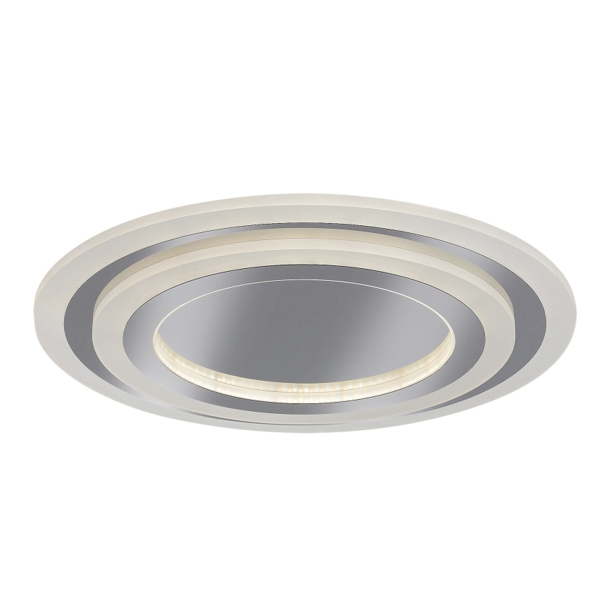 Rabalux - Светодиодный потолочный светильник с регулированием яркости LED/56W/230V 3000/4000/6000K матовый хром + дистанционное управление
