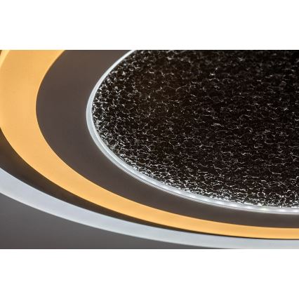 Rabalux - Светодиодный потолочный светильник с регулированием яркости LED/56W/230V 3000/4000/6000K черный + дистанционное управление