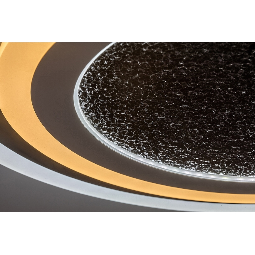Rabalux - Светодиодный потолочный светильник с регулированием яркости LED/56W/230V 3000/4000/6000K черный + дистанционное управление