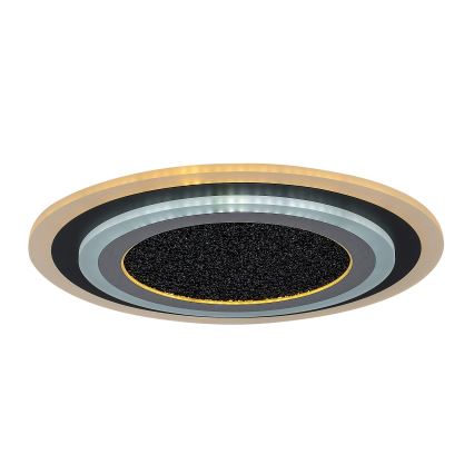 Rabalux - Светодиодный потолочный светильник с регулированием яркости LED/56W/230V 3000/4000/6000K черный + дистанционное управление