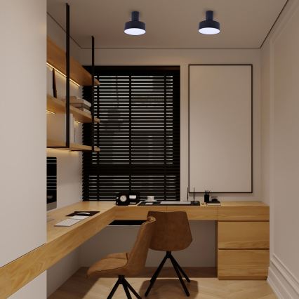 Rabalux - Стельовий LED світильник LED/16W/230V 3000K чорний