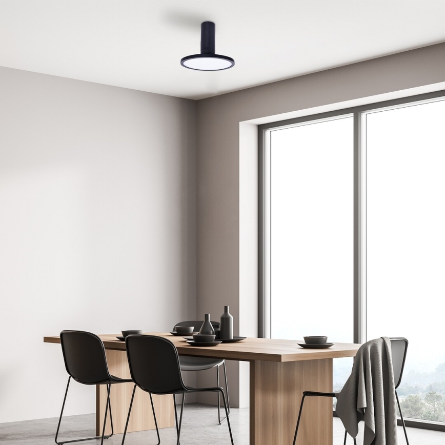 Rabalux - Стельовий LED світильник LED/20W/230V 3000K чорний