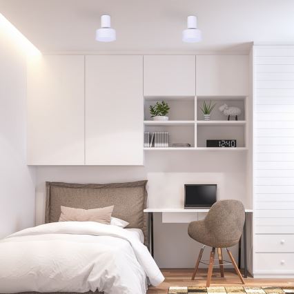 Rabalux - LED стельовий світильник LED/10 Вт/230 В 3000K білий діаметр 11 см