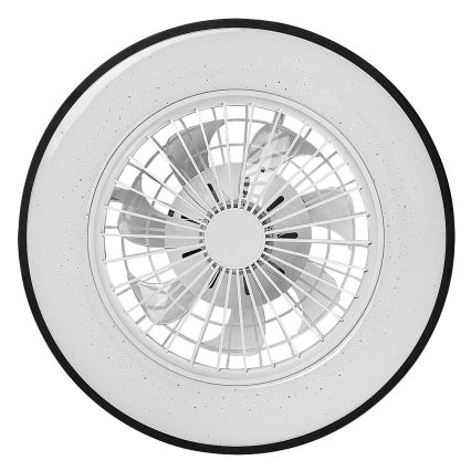 Rabalux - Светодиодный регулируемый потолочный светильник с вентилятором LED/48W/230V 3000-6500K + дистанционное управление