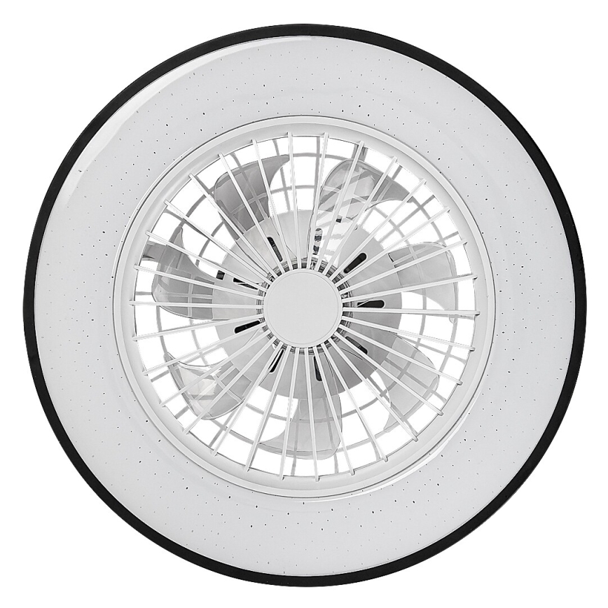Rabalux - Светодиодный регулируемый потолочный светильник с вентилятором LED/48W/230V 3000-6500K + дистанционное управление