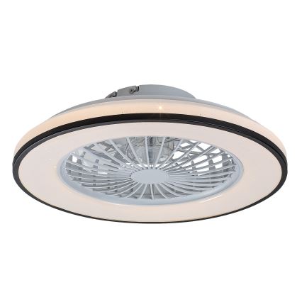 Rabalux - Светодиодный регулируемый потолочный светильник с вентилятором LED/48W/230V 3000-6500K + дистанционное управление