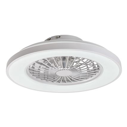 Rabalux - Светодиодный регулируемый потолочный светильник с вентилятором LED/48W/230V 3000-6500K + дистанционное управление