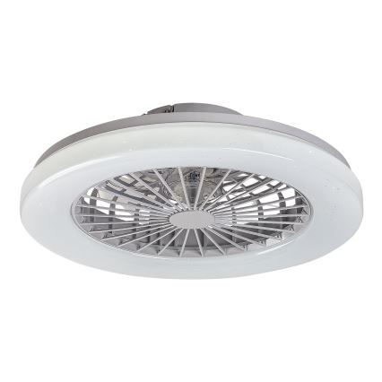 Rabalux - LED RGB Стельовий світильник з вентилятором та регулюванням яскравості LED/48W/230V 3000-6500K + пульт дистанційного керування