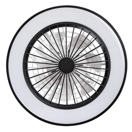 Rabalux - Светодиодный потолочный светильник с регулированием яркости и вентилятором LED/40W/230V 3000/4000/6000K Wi-Fi + дистанционное управление