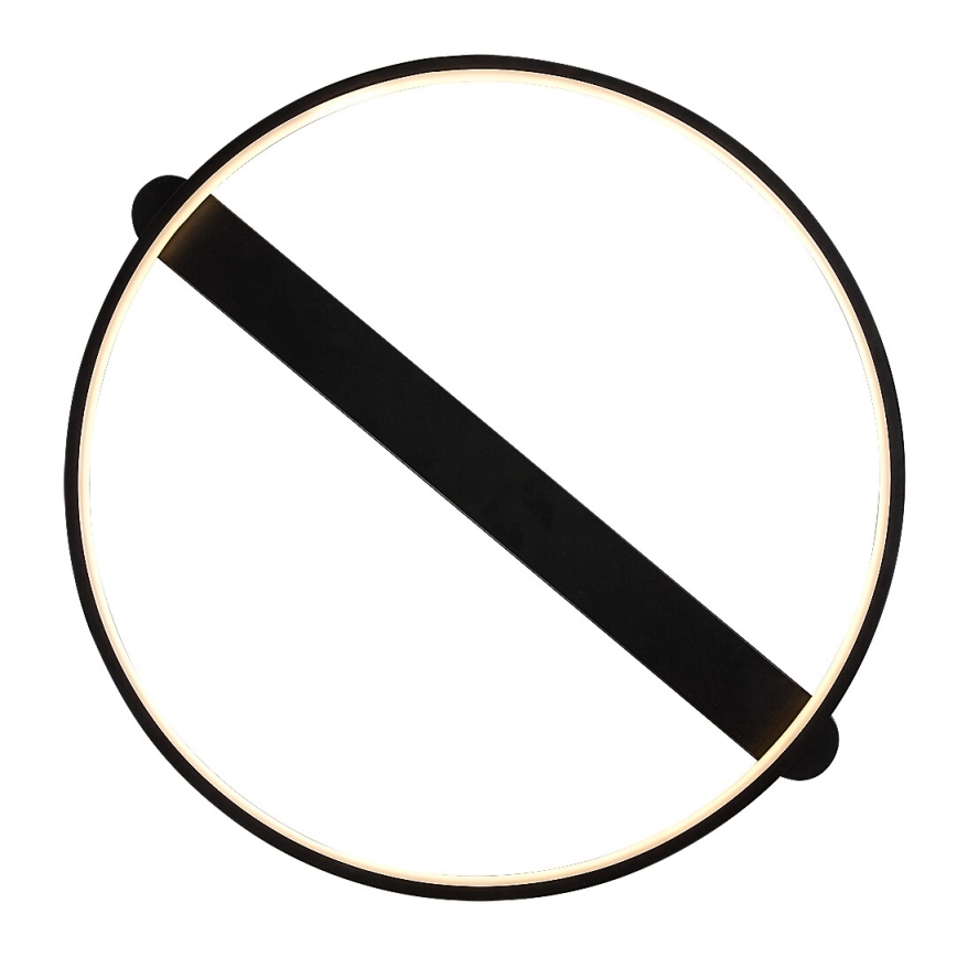 Rabalux - LED стельовий світильник LED/45W/230V 3000K 50x55 cm чорний