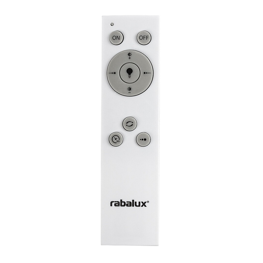 Rabalux - Диммируемый светодиодный потолочный светильник LED/48 Вт/230 В 3000–6500 К, диаметр 49,5 см + пульт дистанционного управления
