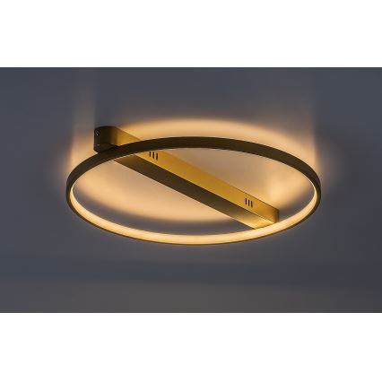 Rabalux - LED стельовий світильник LED/45W/230V 3000K 50x55 cm золотистий