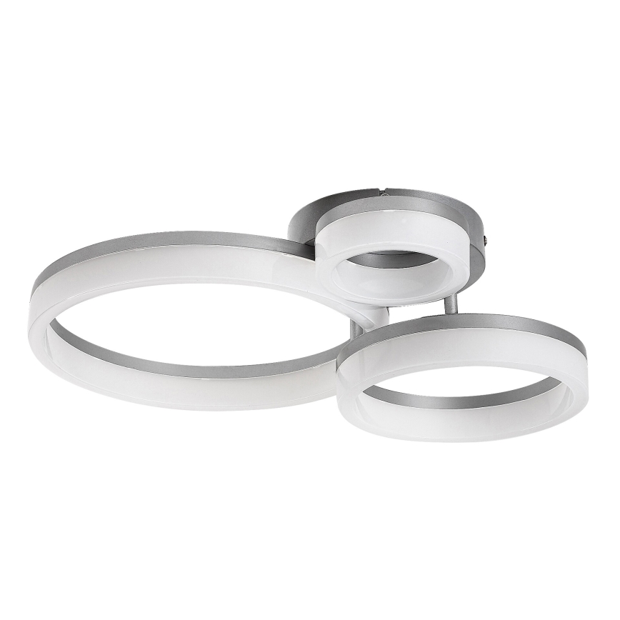 Rabalux - LED потолочный светильник LED/24W/230V 3000/4000/6500K 38x51 см матовый хром