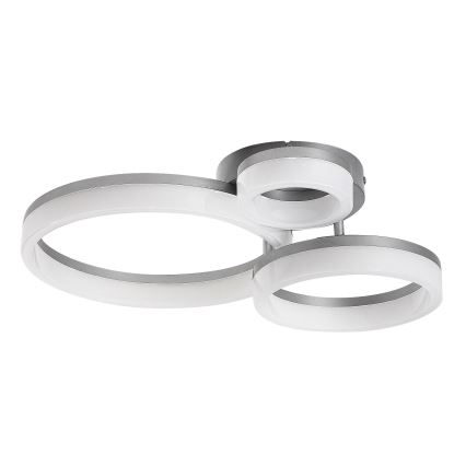 Rabalux - Стельовий LED світильник LED/24W/230V 3000/4000/6500K матовий хром