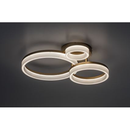 Rabalux - Стельовий LED світильник LED/24W/230V 3000/4000/6500K золотий
