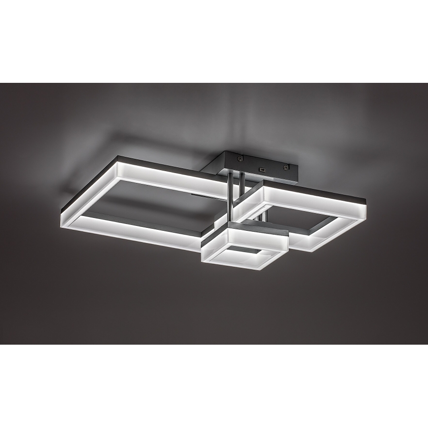Rabalux - Светодиодный потолочный светильник LED/22W/230V 3000/4000/6500K матовый хром