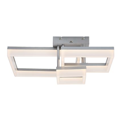 Rabalux - Светодиодный потолочный светильник LED/22W/230V 3000/4000/6500K матовый хром
