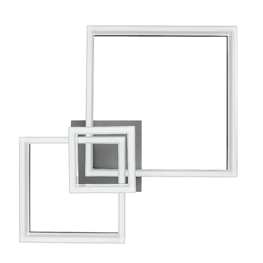 Rabalux - Светодиодный потолочный светильник LED/22W/230V 3000/4000/6500K матовый хром