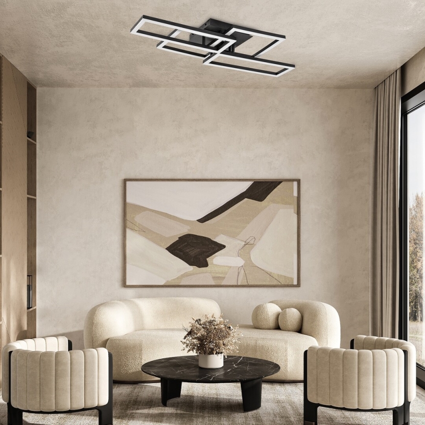 Rabalux - Светодиодный потолочный светильник с регулированием яркости LED/40W/230V 3000-6500K + дистанционное управление