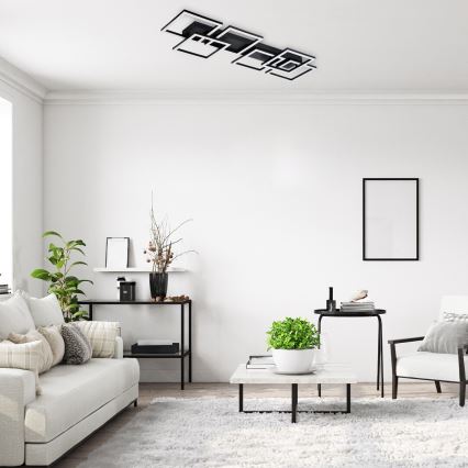 Rabalux - Светодиодный диммируемый потолочный светильник LED/40 Вт/230 В 3000-6500 К 33x100 см + пульт дистанционного управления