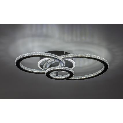 Rabalux - LED затемнюваний стельовий світильник LED/40 Вт/230 В 3000–6500 К + пульт дистанційного керування 35×52 см