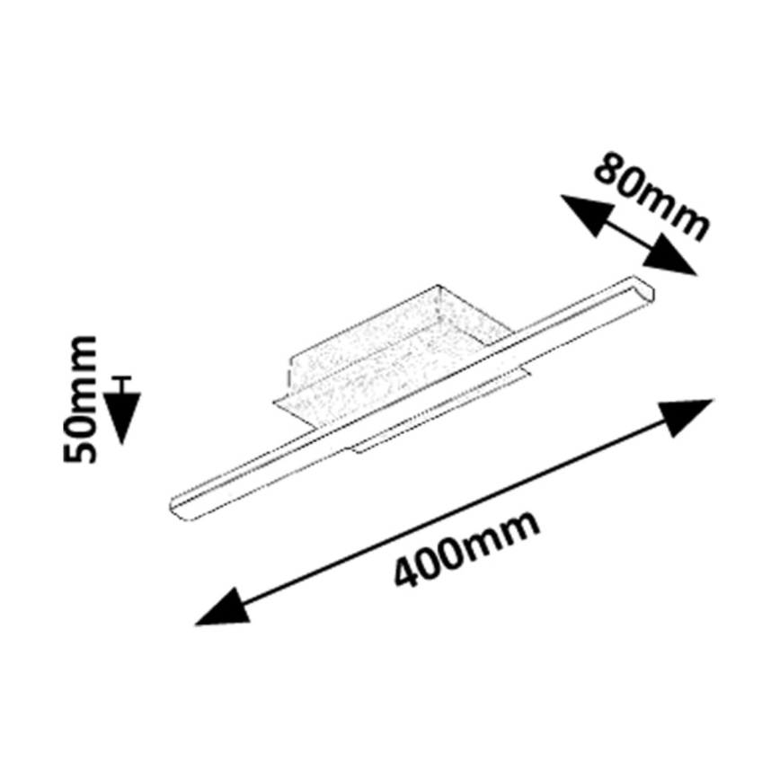 Rabalux - светодиодный потолочный светильник LED/8W/230V 4000K 8x40 cm