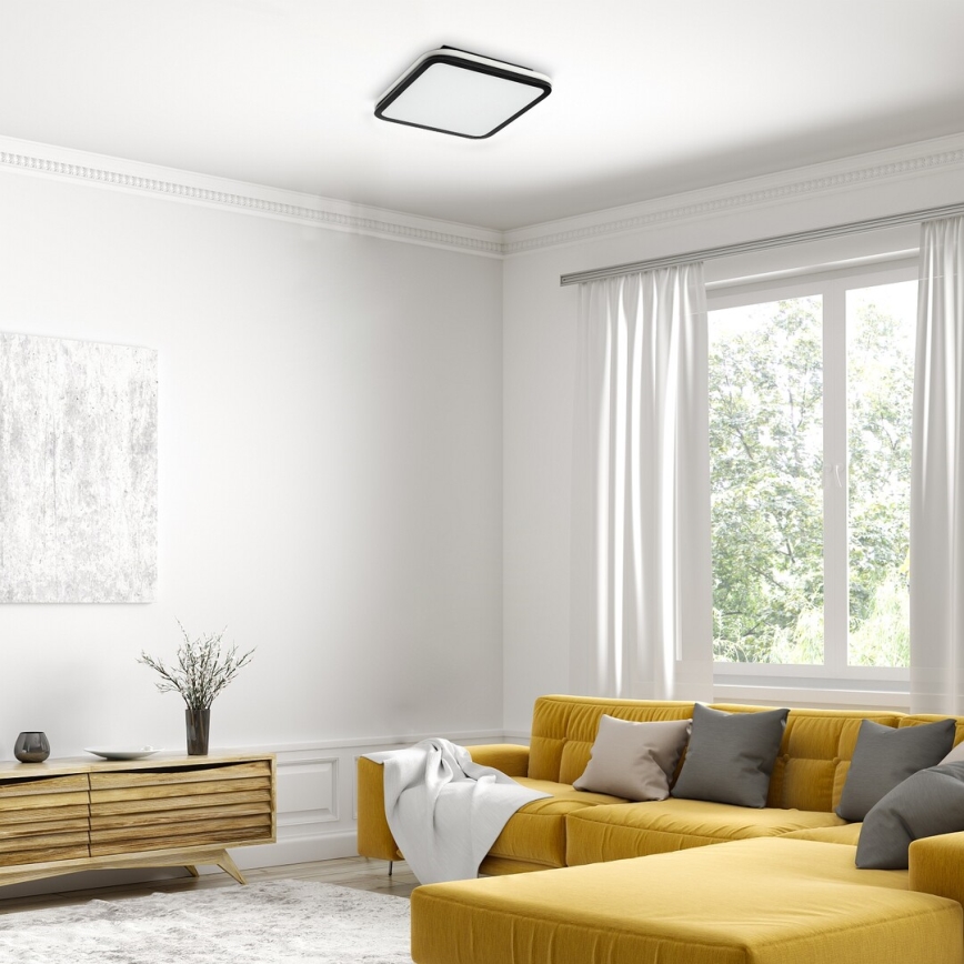 Rabalux - LED RGB Стельовий світильник з регулюванням яскравості LED/43W/230V 3000-6500K + пульт дистанційного керування