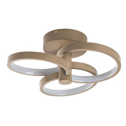Rabalux - Диммируемый потолочный светильник LED, 32 Вт, 230 В, 3000–6500 К, Ø 31 см, бежевый + пульт дистанционного управления