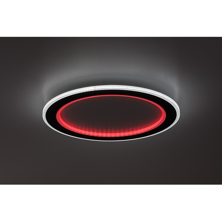 Rabalux - Светодиодный потолочный RGB-светильник с регулированием яркости LED/22W/230V 3000-6500K + дистанционное управление