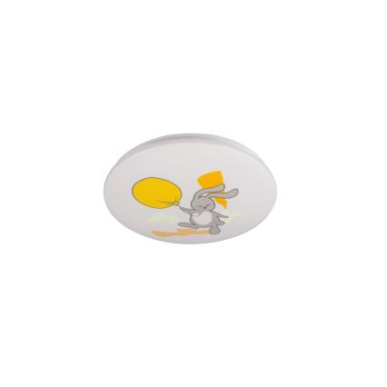 Rabalux - детский потолочный светильник LED, 24 Вт, 230 В, 3000 К, Ø 37,5 см